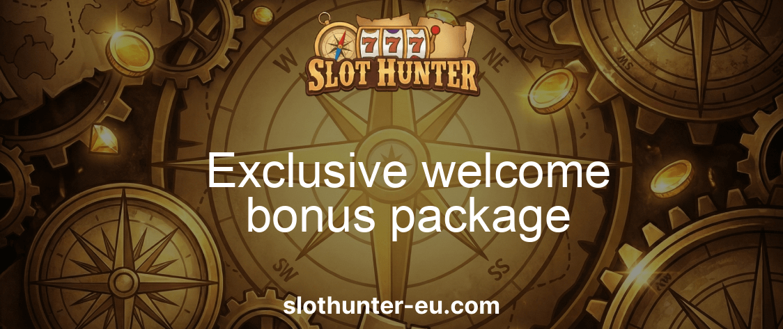 Slothunter Casino Exclusive Welcome Bonus Package Slothunter Casino Exclusive Welcome Bonus Package